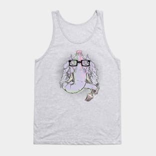 An Elephant's Playful One-Hundred Percent Tank Top